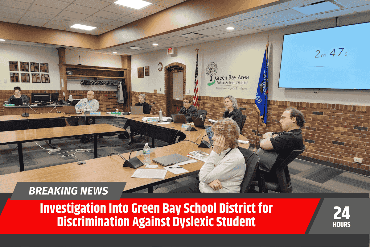 Investigation Into Green Bay School District for Discrimination Against Dyslexic Student